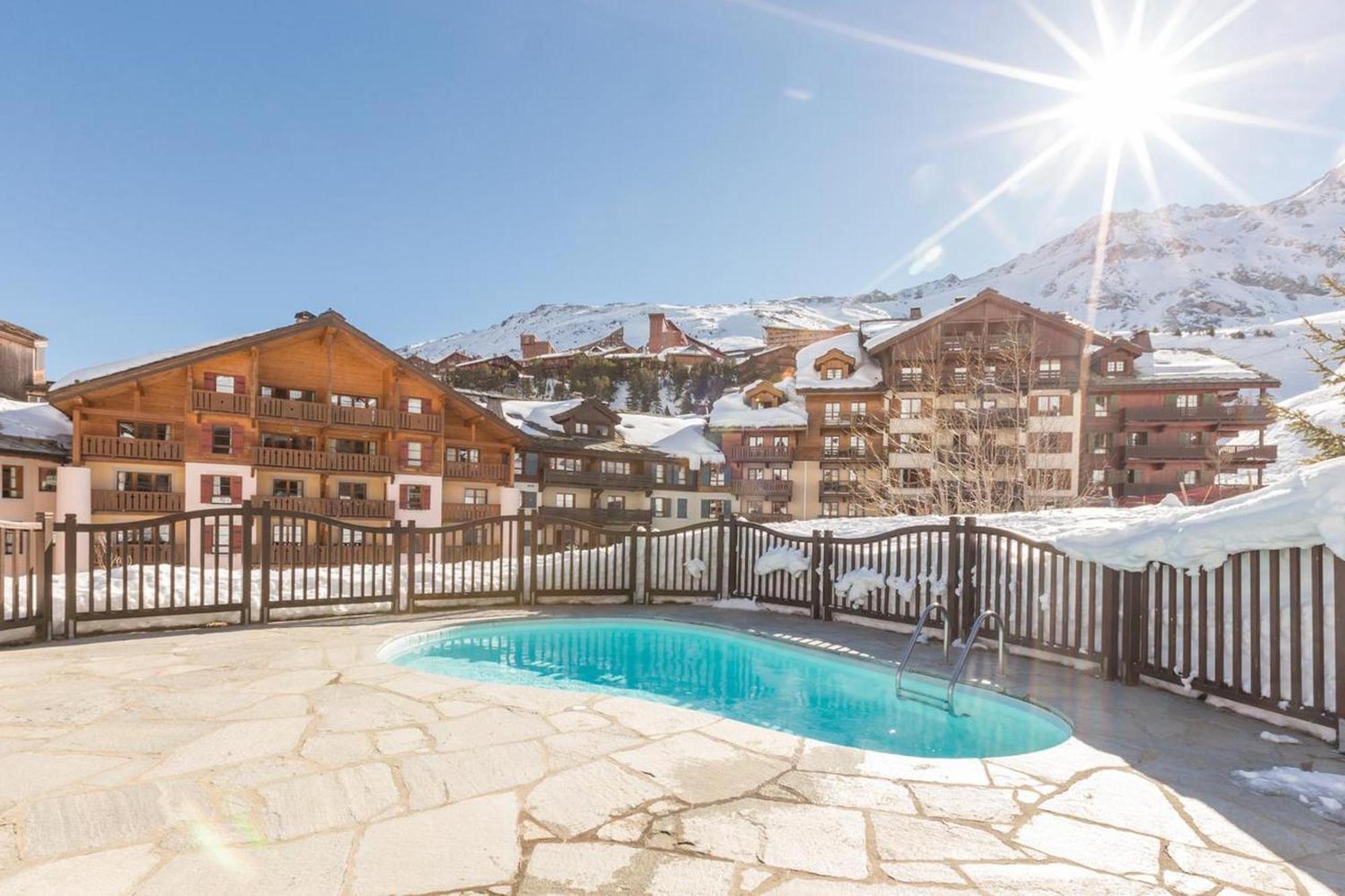 Residence & Spa Les Sources De Marie - Arc 1950 Le Village Les Arcs  المظهر الخارجي الصورة