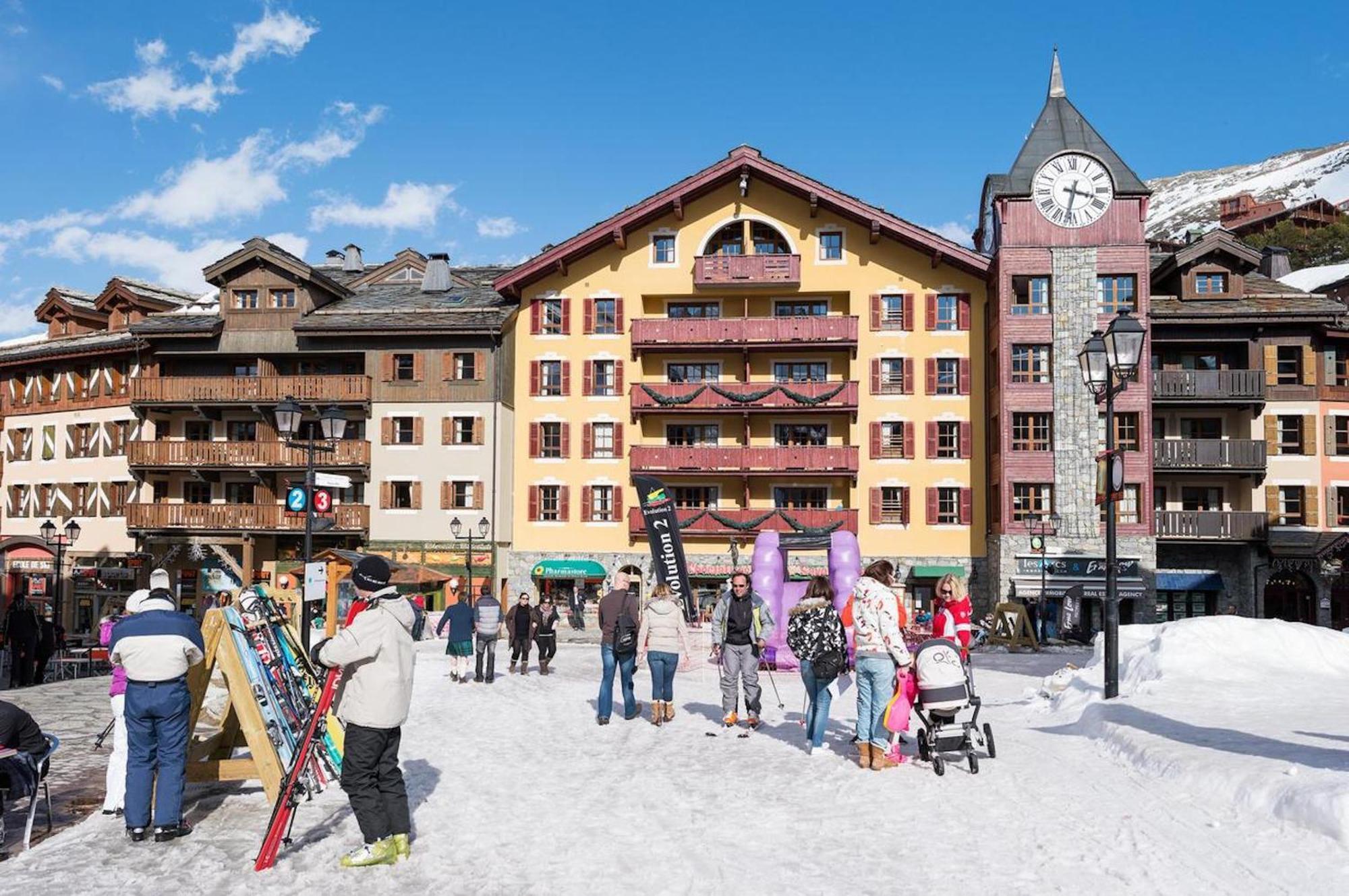 Residence & Spa Les Sources De Marie - Arc 1950 Le Village Les Arcs  المظهر الخارجي الصورة